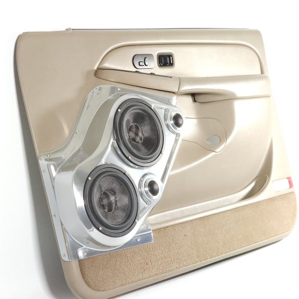 Custom Speaker Pods - Dual 6.5″ + Dual Tweeter Front Door Speaker Pods for the 2000-2006 Chevrolet Avalanche, Tahoe, Suburban, Silverado, GMC Yukon, Sierra & Cadillac Escalade