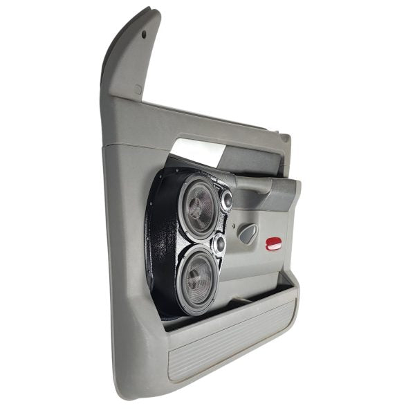 Custom Speaker Pods - Dual 6.5″ and Dual Tweeter Speaker Pods for the Front Door of a 06-08 Dodge Ram