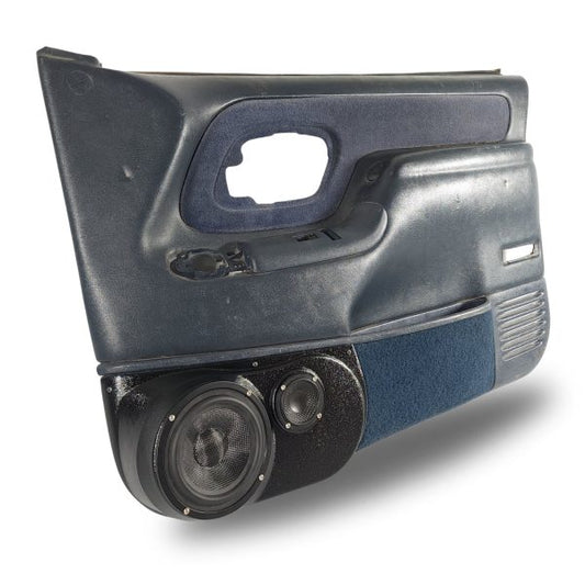 Custom Speaker Pods - 6.5″ and 3.5″ Speaker Pods for the Front Door of a 95-99 GM Full Size Truck
