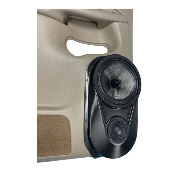 Custom Speaker Pods - 8″ + 3.5″ Rear Door Speaker Pods for 2000-2006 Chevrolet Avalanche, Silverado, Tahoe, Suburban & GMC Yukon, Sierra & Cadillac Escalade