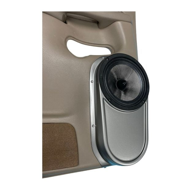 Custom Speaker Pods - 8″ Rear Door Speaker Pods for 2000-2006 Chevrolet Avalanche, Silverado, Tahoe, Suburban & GMC Yukon, Sierra & Cadillac Escalade