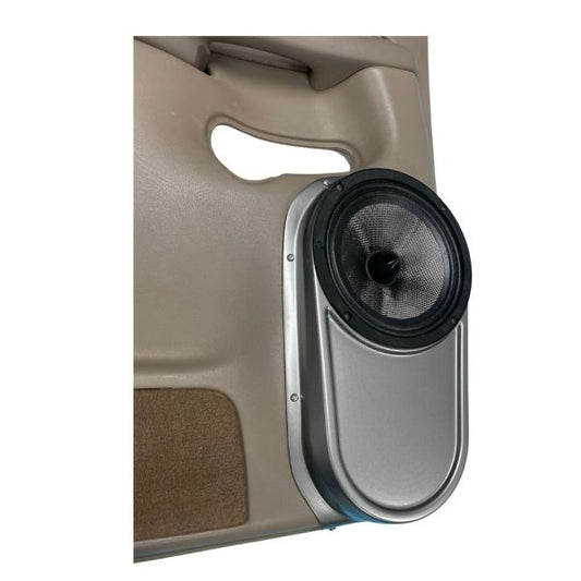 Custom Speaker Pods - 8″ Rear Door Speaker Pods for 2000-2006 Chevrolet Avalanche, Silverado, Tahoe, Suburban & GMC Yukon, Sierra & Cadillac Escalade