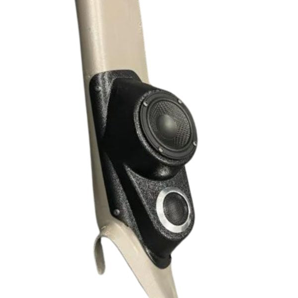 Custom Speaker Pods - 3.5″ + Tweeter A-Pillar Speaker Pods for the 2000-2006 Chevrolet Avalanche, Tahoe, Suburban, Silverado, GMC Yukon, Sierra & Cadillac Escalade