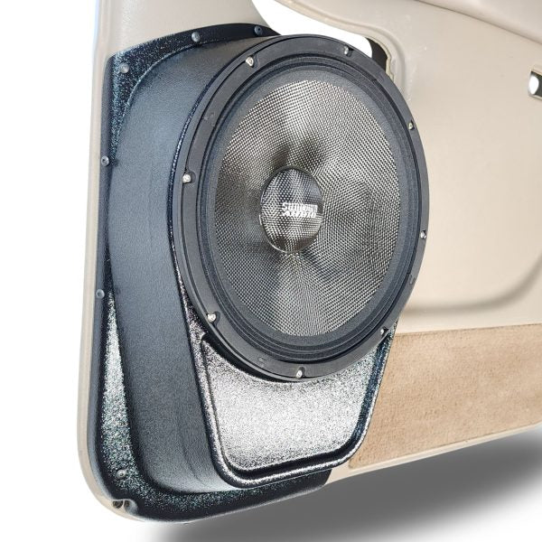 Custom Speaker Pods - 10″ Rear Door Speaker Pods for 2000-2006 Chevrolet Avalanche, Silverado, Tahoe, Suburban & GMC Yukon, Sierra & Cadillac Escalade
