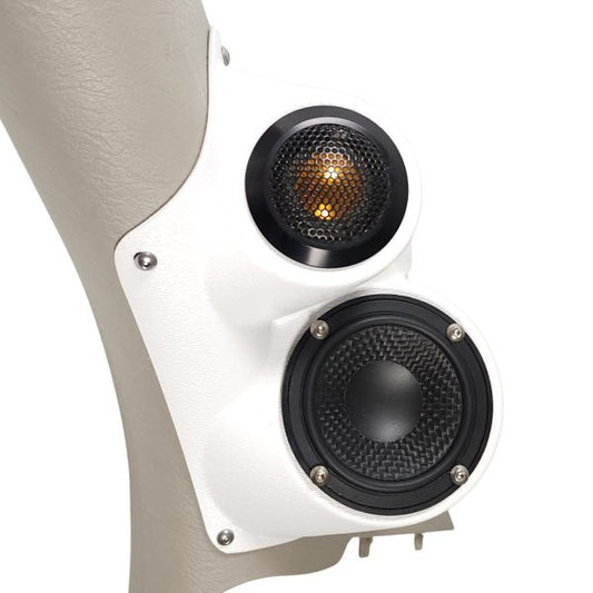 Custom Speaker Pods - 3.5″ and Tweeter Speaker Pods for the A-Pillar of a 02-08 Dodge Ram-Dodge Ram