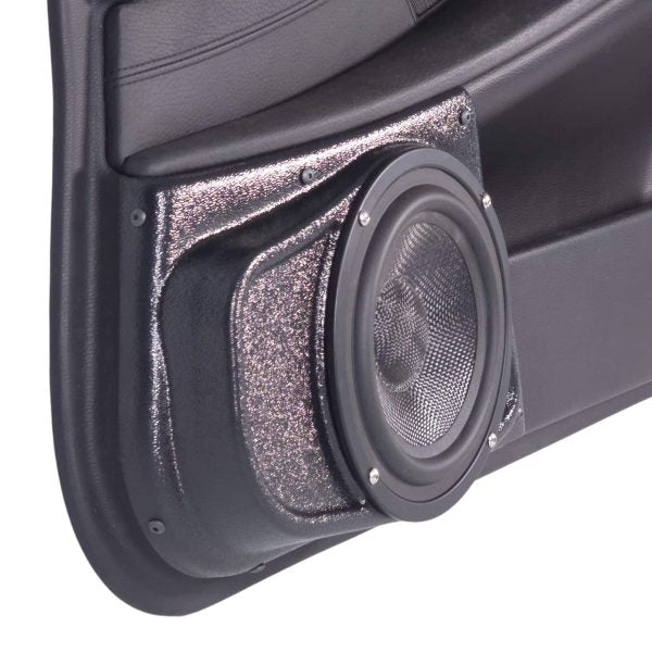 Custom Speaker Pods - 6.5″ Lower Front Door Speaker Pods for the 2004-2007 BMW 5 Series
