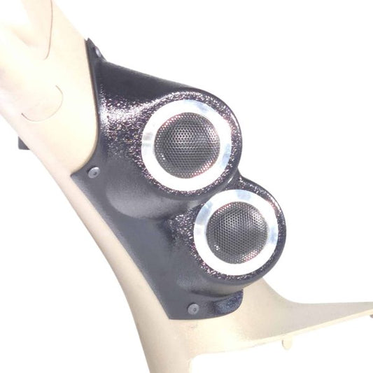 Custom Speaker Pods - Dual 2″ Lower A-Pillar Speaker Pods for the 2004-2008 Ford F-150