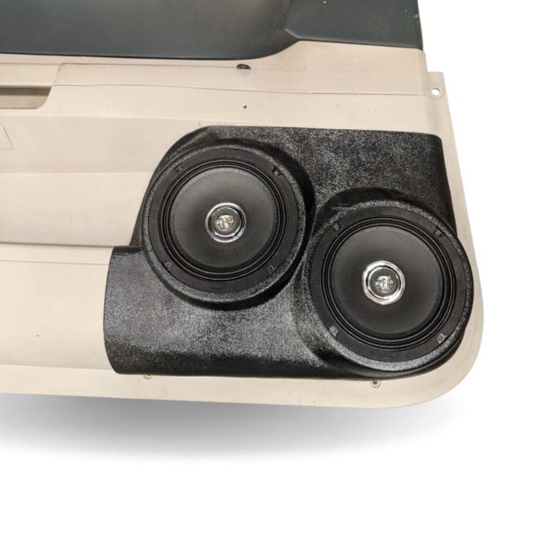 Pasgemaakte Luidsprekerpeule - Dubbele 6.5″ Luidsprekerpeule vir die Voordeur van 'n 05-07 Chrysler 300C 