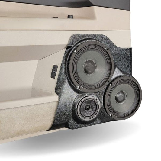 Custom Speaker Pods - Dual 6.5″ and 3.5″ Speaker Pods for the Front Door of a 05-07 Chrysler 300C