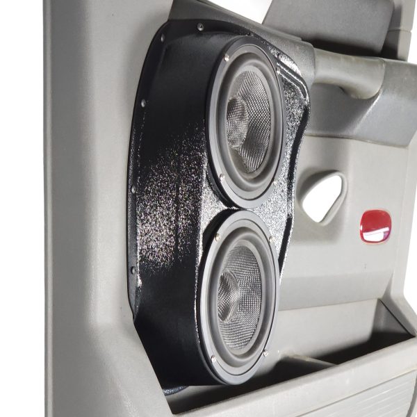 Custom Speaker Pods - Dual 6.5″ Speaker Pods for the Front Door of a 06-08 Dodge Ram