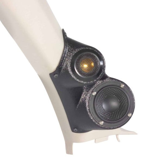 Pasgemaakte Luidsprekerpeule - 3.5″ + 2″ Onderste A-pilaar Luidsprekerpeule vir die 2006-2012 Ford Fusion