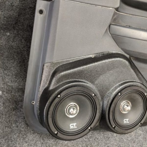 Custom Speaker Pods - Dual 6.5″ Front Door Speaker Pods for the 2008-2010 Dodge Charger & 2005-2008 Dodge Magnum