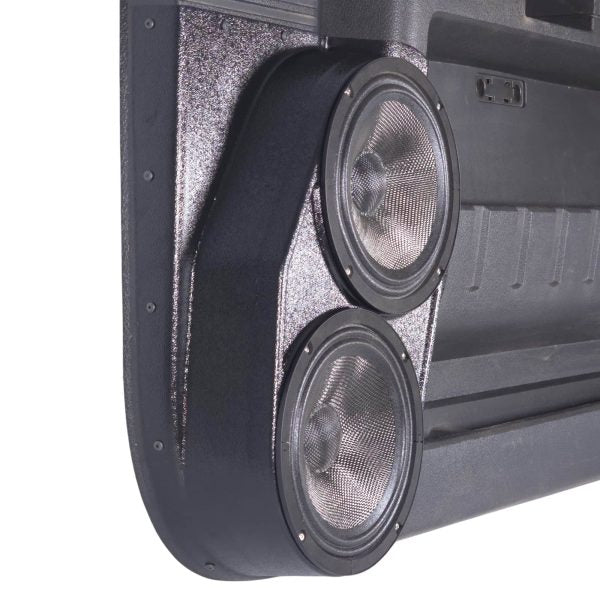 Custom Speaker Pods - Dual 8″ Front Door Speaker Pods for the 2008-2016 Ford F-250/F-350/F-450/F-550 Super Duty