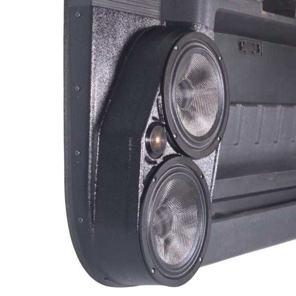 Custom Speaker Pods - Dual 8″ + 2″ Front Door Speaker Pods for the 2008-2016 Ford F-250/F-350/F-450/F-550 Super Duty