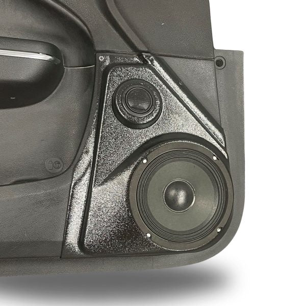 Pasgemaakte Luidsprekerpeule - 6.5″ en Tweeter-luidsprekerpeule vir die voordeur van 'n 11-23 Dodge Charger-Chrysler 300C 