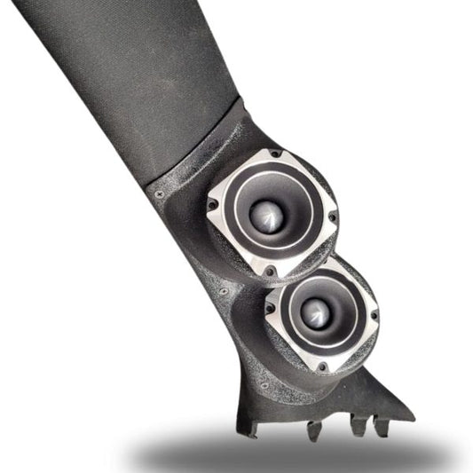 Custom Speaker Pods - Dual 3.5″ Speaker Pods for the A-Pillar of a 11-23 Dodge Charger-Chrysler 300C