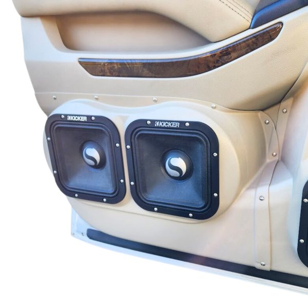 Custom Speaker Pods - Dual 7″ Speaker Pods for the Rear Door of a 15-20 GM Full Size SUV