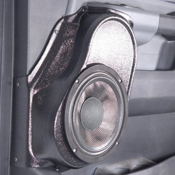 Custom Speaker Pods - 8″ Front Door Speaker Pods for the 2019-2025 Dodge Ram