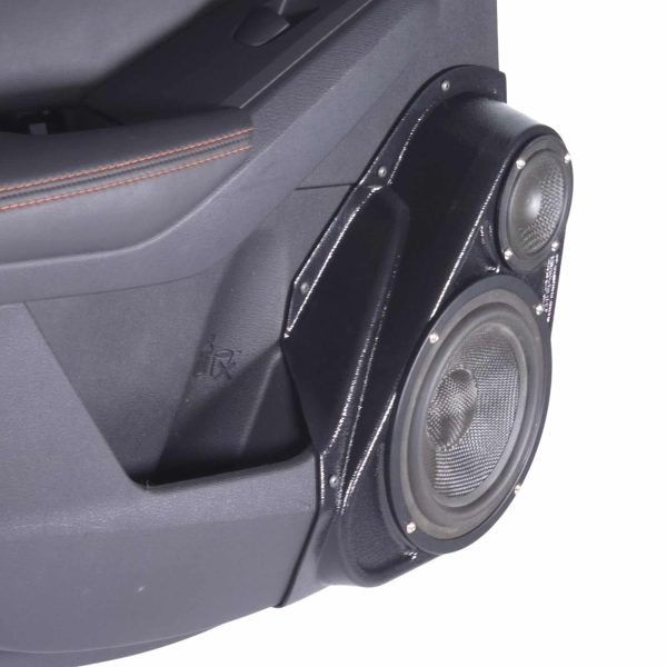 Custom Speaker Pods - 6.5″ + 3.5″ Rear Door Speaker Pods for the 2019-2025 Nissan Altima
