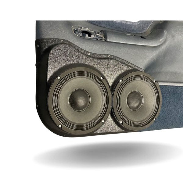 Custom Speaker Pods - Dual 8″ Speaker Pods for the Front Door of a 95-99 GM Full Size Truck