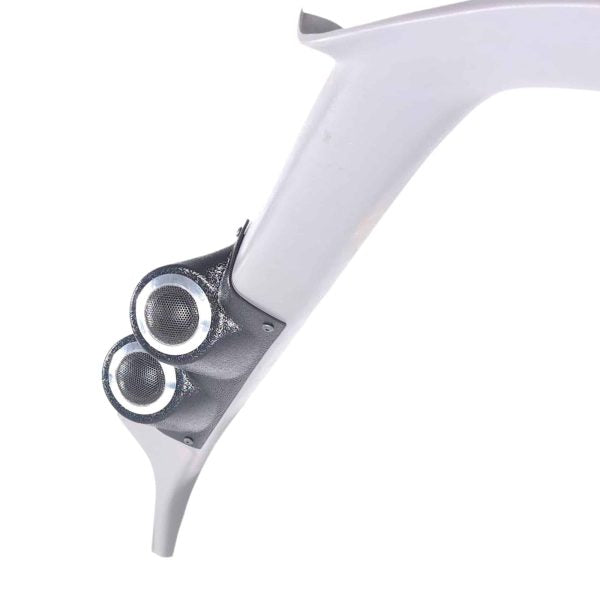 Custom Speaker Pods - Dual 2″ Lower A-Pillar Speaker Pods for the 1998-2012 Ford Ranger