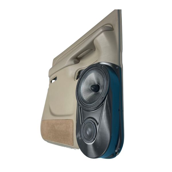 Custom Speaker Pods - 8″ + 3.5″ Rear Door Speaker Pods for 2000-2006 Chevrolet Avalanche, Silverado, Tahoe, Suburban & GMC Yukon, Sierra & Cadillac Escalade