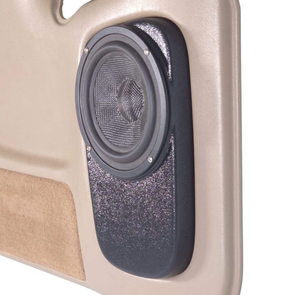 Custom Speaker Pods - Flangeless 6.5″ Rear Door Speaker Pods for 2000-2006 Chevrolet Avalanche, Silverado, Tahoe, Suburban & GMC Yukon, Sierra & Cadillac Escalade