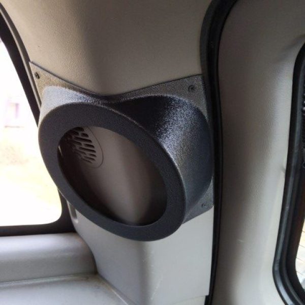 Custom Speaker Pods - 6.5″ D-Pillar Speaker Pods Speaker Pods for the 2000-2006 Chevrolet Avalanche, Tahoe, Suburban, GMC Yukon, & Cadillac Escalade