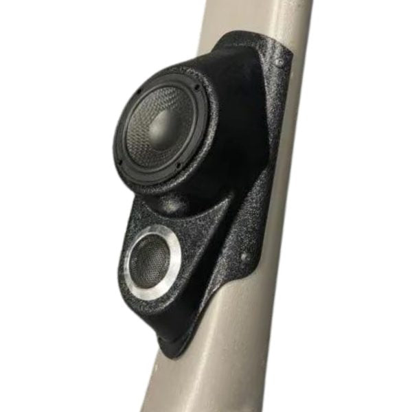 Custom Speaker Pods - 3.5″ + Tweeter A-Pillar Speaker Pods for the 2000-2006 Chevrolet Avalanche, Tahoe, Suburban, Silverado, GMC Yukon, Sierra & Cadillac Escalade