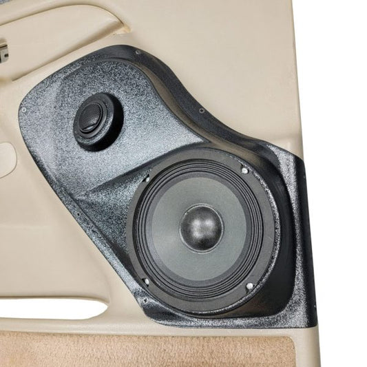 Custom Speaker Pods - 6.5″ + Tweeter Front Door Speaker Pods for the 2000-2006 Chevrolet Avalanche, Tahoe, Suburban, Silverado, GMC Yukon, Sierra & Cadillac Escalade