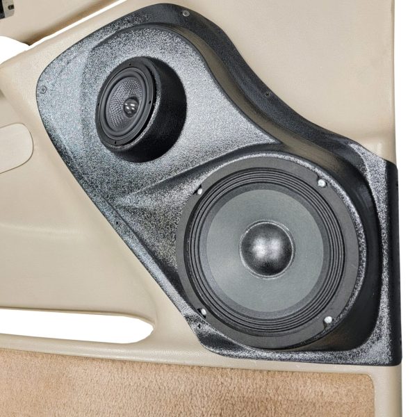 Custom Speaker Pods -6.5″ + 3.5″ Front Door Speaker Pods for the 2000-2006 Chevrolet Avalanche, Tahoe, Suburban, Silverado, GMC Yukon, Sierra & Cadillac Escalade