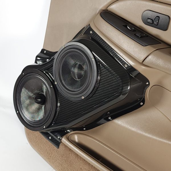 Custom Speaker Pods - 8″ + 6.5″ Front Door Speaker Pods for the 2000-2006 Chevrolet Avalanche, Tahoe, Suburban, Silverado, GMC Yukon, Sierra & Cadillac Escalade