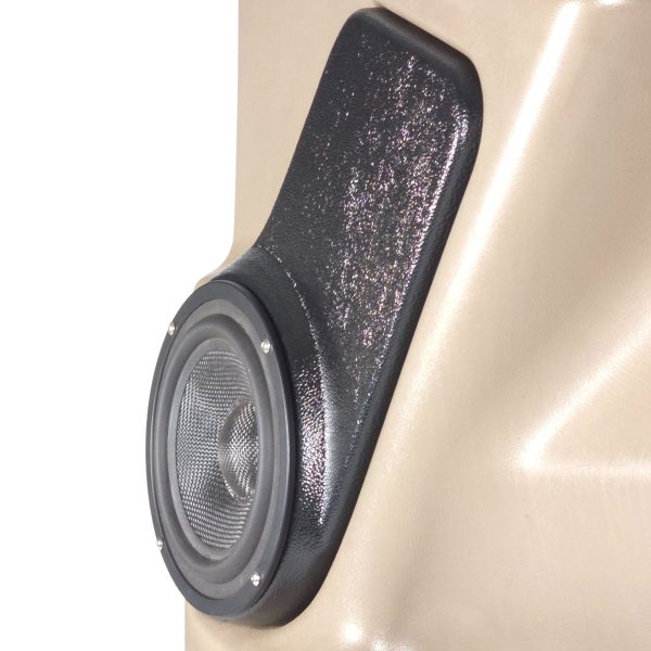 Custom Speaker Pods - Flangeless 6.5″ Front Door Speaker Pods for the 2000-2006 Chevrolet Avalanche, Tahoe, Suburban, Silverado, GMC Yukon, Sierra & Cadillac Escalade