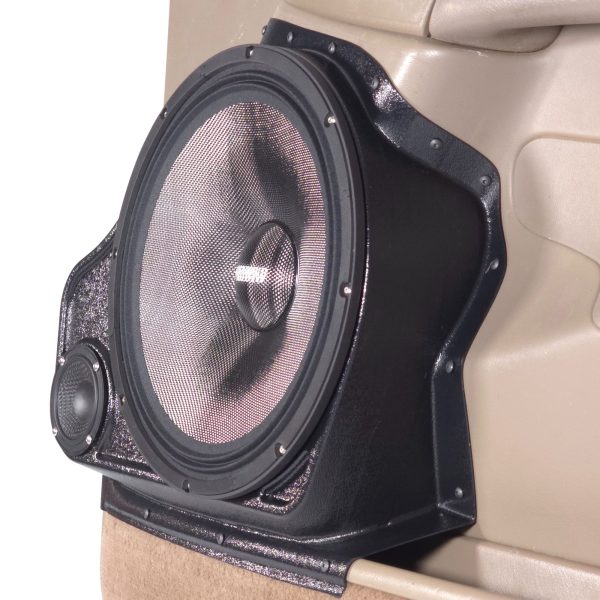 Custom Speaker Pods - 12″ + 3.5″ Front Door Speaker Pods for the 2000-2006 Chevrolet Avalanche, Tahoe, Suburban, Silverado, GMC Yukon, Sierra & Cadillac Escalade