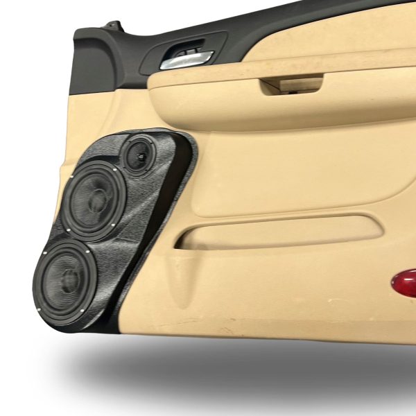 Pasgemaakte Luidsprekerpeule - Dubbele 6.5″ en 3.5″ Luidsprekerpeule vir die Voordeur van 'n 07-09 GM Volgrootte Bakkie Boonste Handvatsel