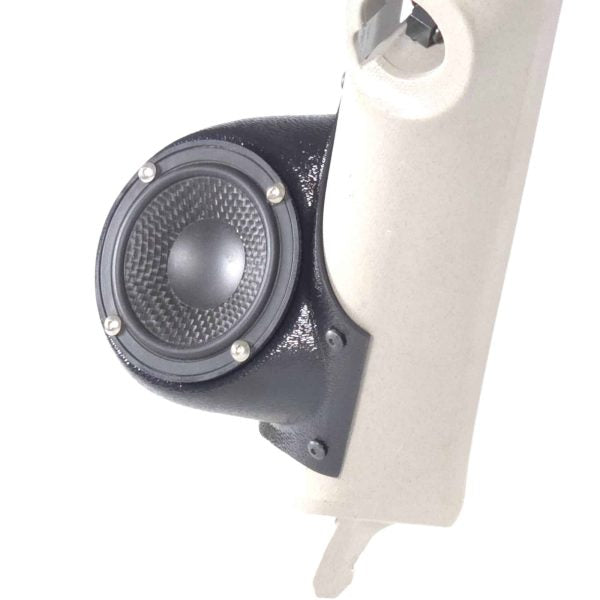 Custom Speaker Pods - 3.5″ A-Pillar Speaker Pods for 2007-2013 Chevrolet Silverado, GMC Sierra, 2007-2014 Chevrolet Avalanche, Tahoe, Suburban, GMC Yukon & Cadillac Escalade