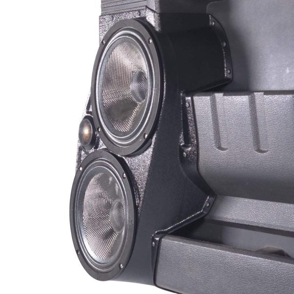 Custom Speaker Pods - Dual 8″ + 2″ Front Door Speaker Pods for the 2008-2016 Ford F-250/F-350/F-450/F-550 Super Duty