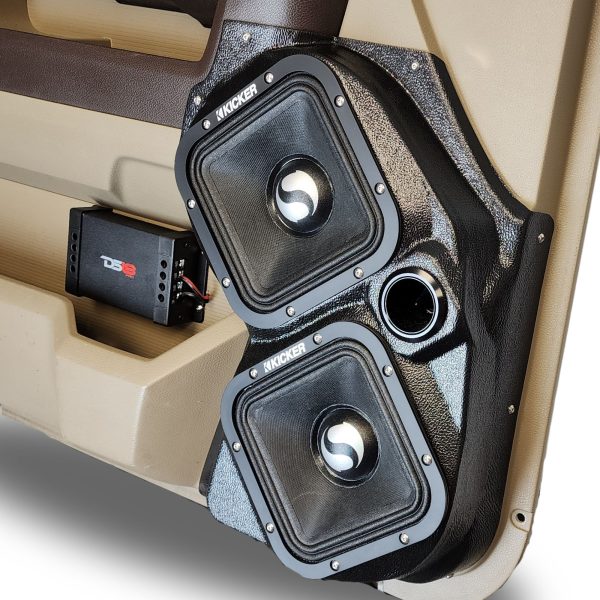 Custom Speaker Pods - Dual 7″ and Tweeter Speaker Pods for the Front Door of a 09-18 Dodge Ram-Dodge Ram