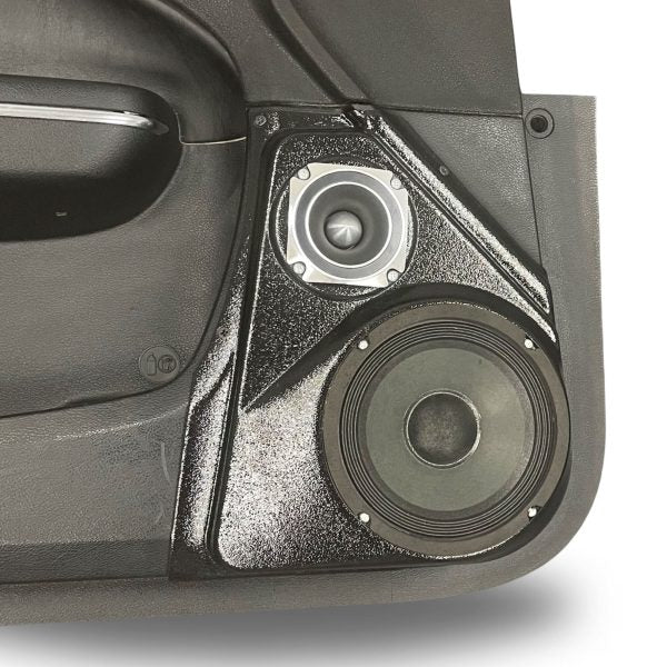 Custom Speaker Pods - 6.5″ and 3.5″ Speaker Pods for the Front Door of a 11-23 Dodge Charger-Chrysler 300C