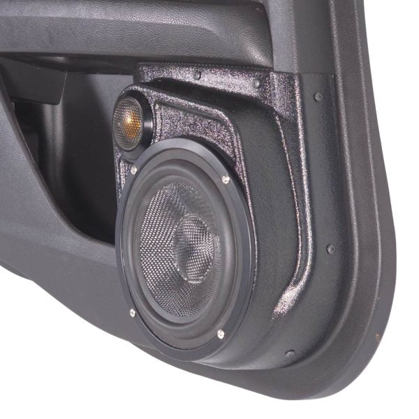 Pasgemaakte Luidsprekerpeule - 6.5″ + 2″ Agterdeurluidsprekerpeule vir die 2013-2020 Ford Fusion 