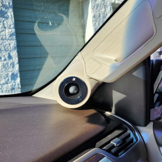 Pasgemaakte Luidsprekerpeule - 3.5″ A-pilaar Luidsprekerpeule vir 2015-2020 Chevrolet Tahoe &amp; Suburban + GMC Yukon (SONDER BESTUURDERSHANDVAT)