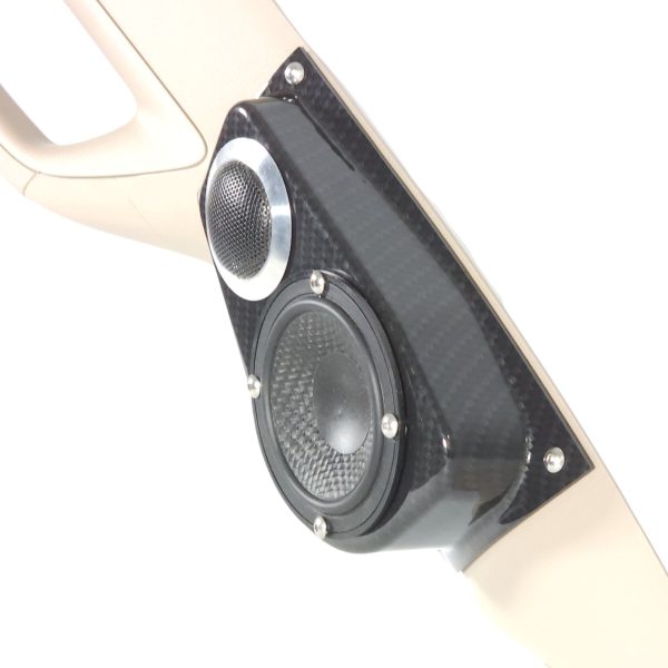 Pasgemaakte luidsprekerpeule - 3.5″ en tweeter-luidsprekerpeule vir die A-pilaar van 'n 19-25 Dodge Ram 2500