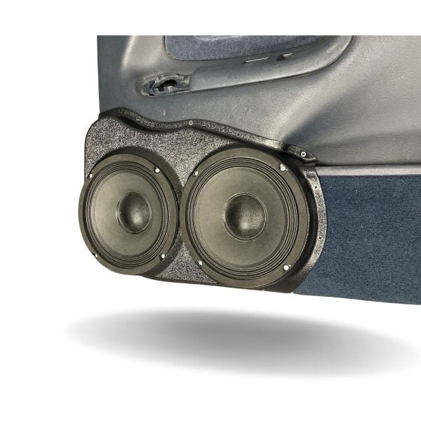 Custom Speaker Pods - Dual 8″ Speaker Pods for the Front Door of a 95-99 GM Full Size Truck
