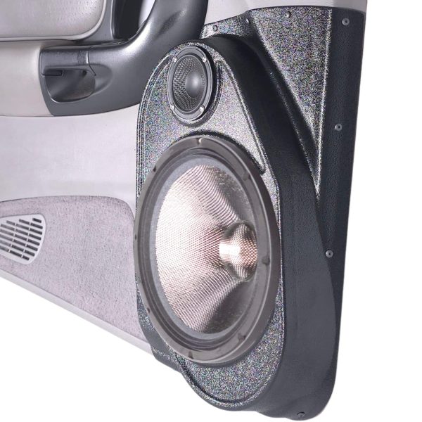 Custom Speaker Pods - 10″ + 3.5″ Front Door Speaker Pods for the 1998-2012 Ford Ranger