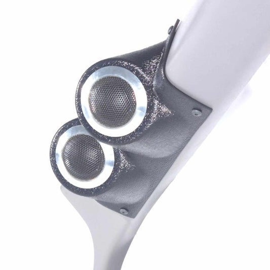 Custom Speaker Pods - Dual 2″ Lower A-Pillar Speaker Pods for the 1998-2012 Ford Ranger