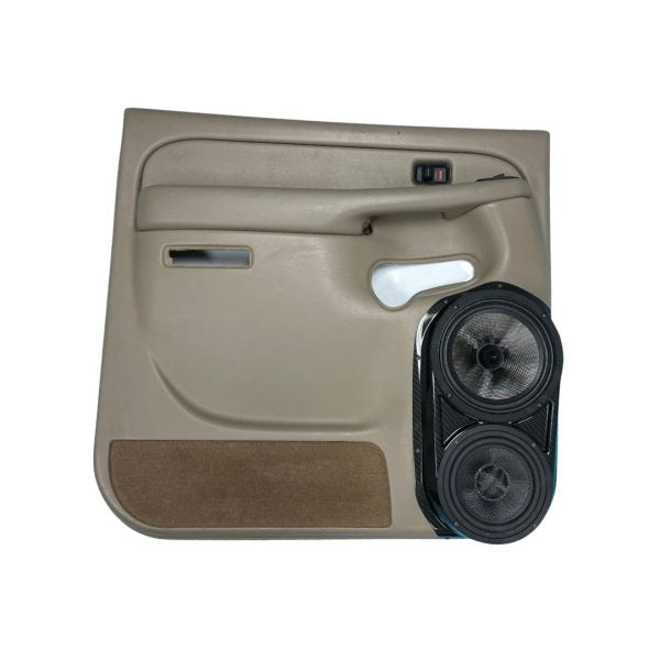 Custom Speaker Pods - 8″+ 6.5″ Rear Door Speaker Pods for 2000-2006 Chevrolet Avalanche, Silverado, Tahoe, Suburban & GMC Yukon, Sierra & Cadillac Escalade