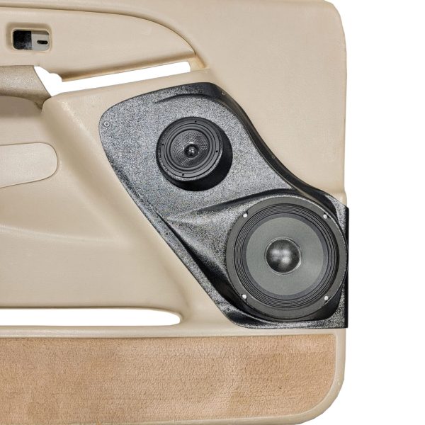 Custom Speaker Pods -6.5″ + 3.5″ Front Door Speaker Pods for the 2000-2006 Chevrolet Avalanche, Tahoe, Suburban, Silverado, GMC Yukon, Sierra & Cadillac Escalade