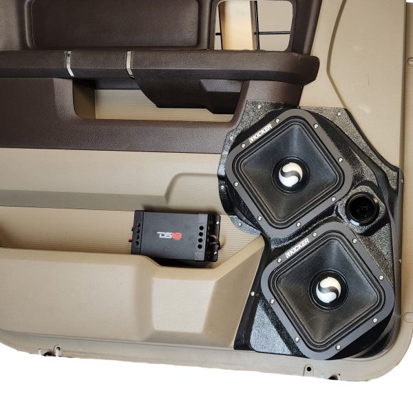Custom Speaker Pods - Dual 7″ and Tweeter Speaker Pods for the Front Door of a 09-18 Dodge Ram-Dodge Ram