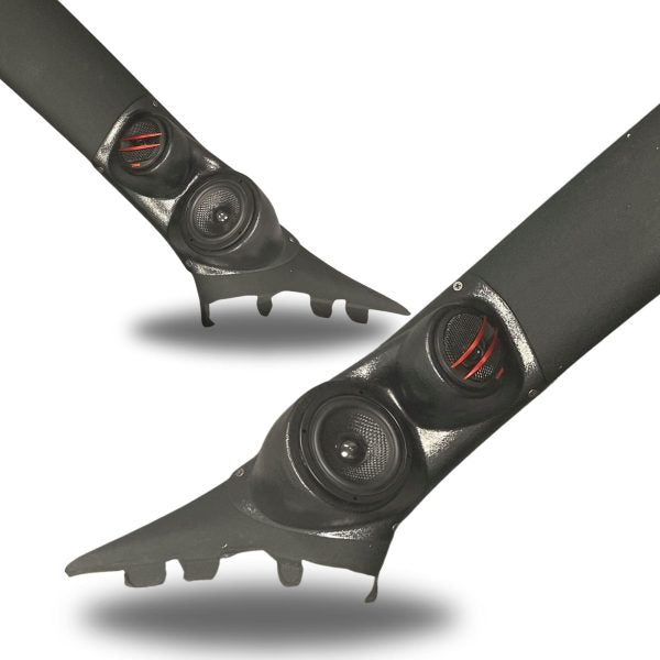Custom Speaker Pods - 3.5″ and Tweeter A-Pillar Speaker Pods for the 2011-2023 Dodge Charger & Chrysler 300