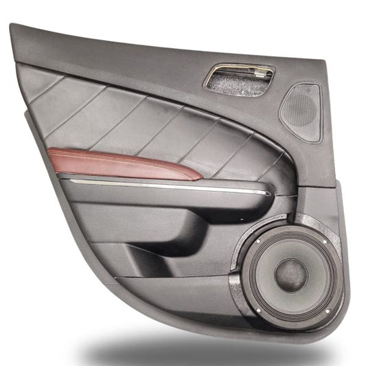 Pasgemaakte Luidsprekerpeule - 8″ Luidsprekerpeule vir die Agterdeur van 'n 11-23 Dodge Charger-Chrysler 300C 